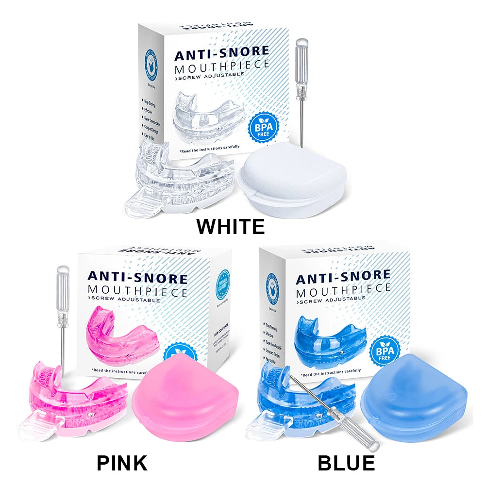 Anti Snoring Mouth Guard – Adjustable Snore Device for Sleep