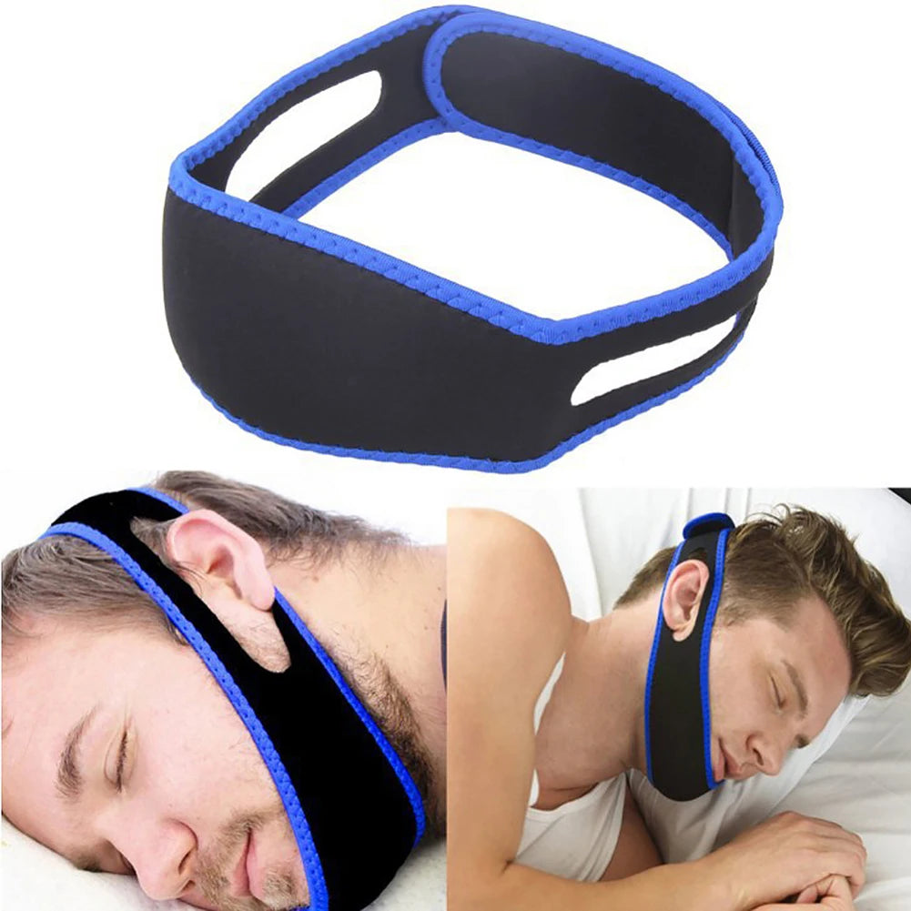 Anti Snore Chin Strap - Convenient Apnea Belt Jaw Solution