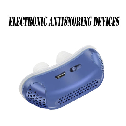 Micro Electric Snoring Device - EMS Pulse Rechargeable Aid