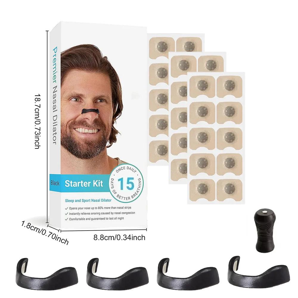 Magnetic Nasal Dilator Kit: Boost Breathing & Reduce Snoring