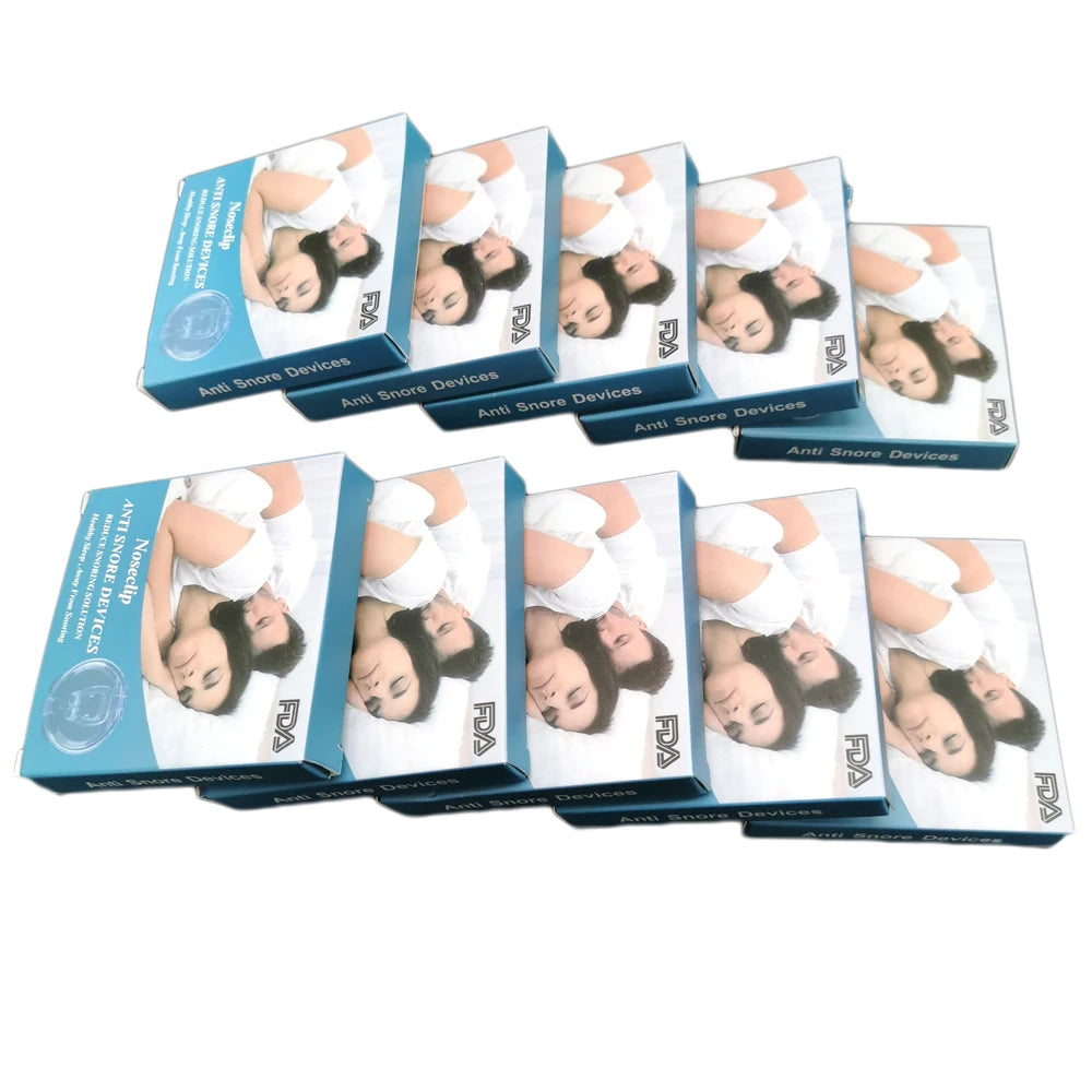Magnetic Anti Snoring Nose Clip - Comfortable Silicone Sleep Aid