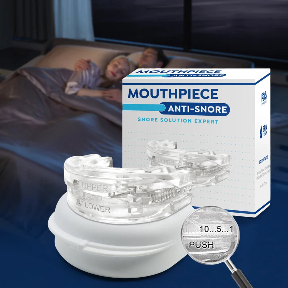 Reusable Anti-Snoring Mouth Guard - Improve Sleep Quality