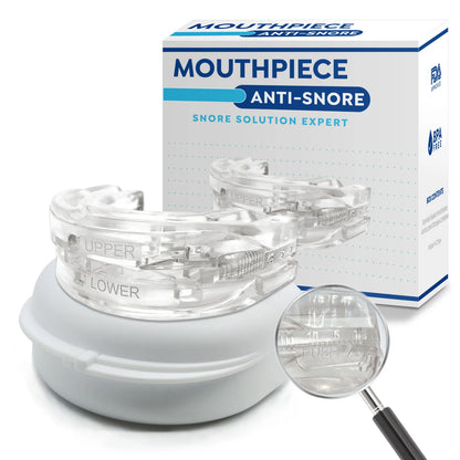 Anti Snore Mouth Guard - Silicone Sleeping Aid for Snoring and Bruxism