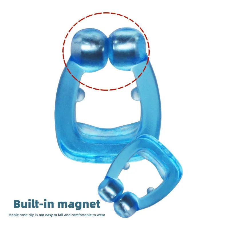 Anti Snore Silicone Nose Clip - Magnetic Sleep Aid Device
