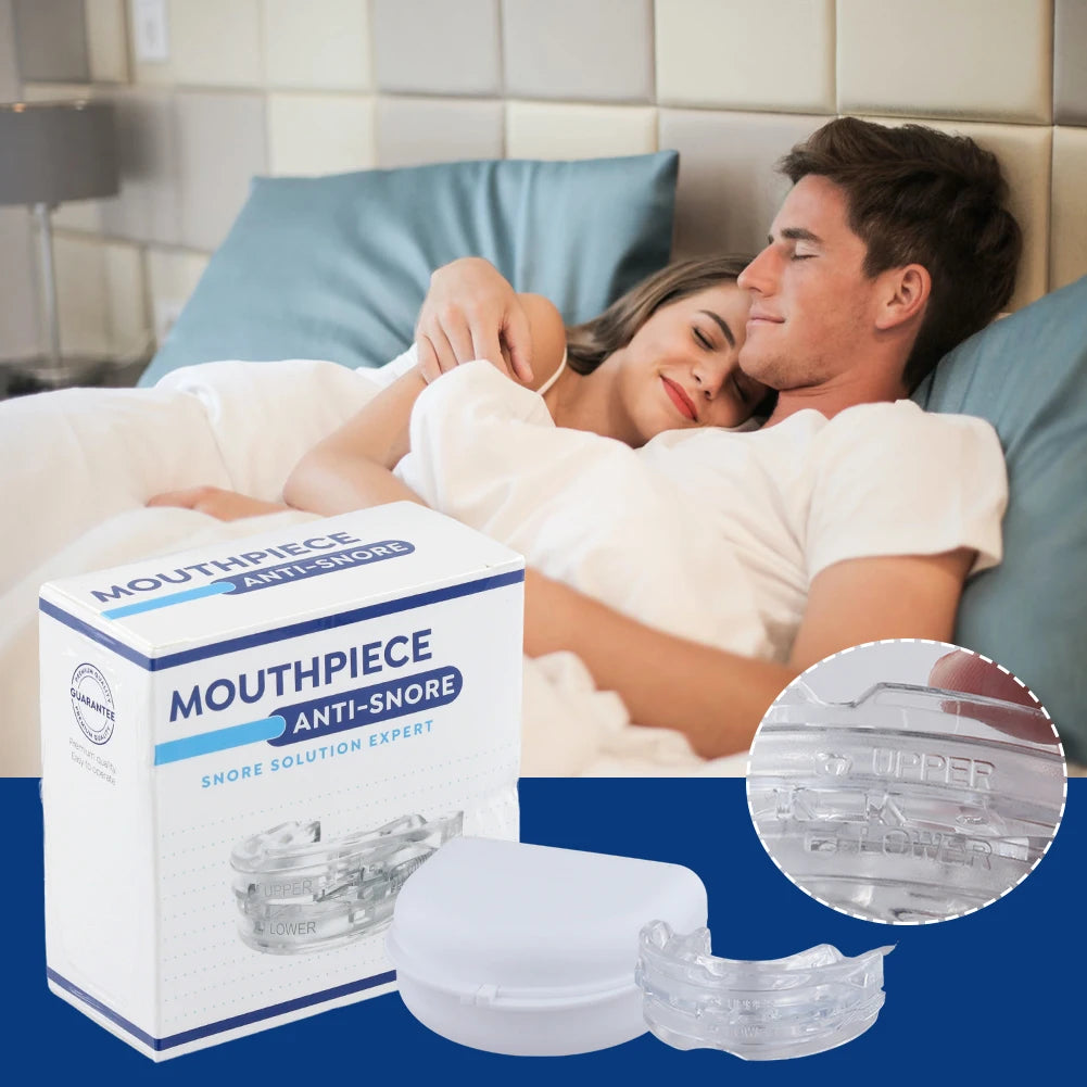 Anti Snoring Mouth Guard for Better Sleep - Snore Solution Device