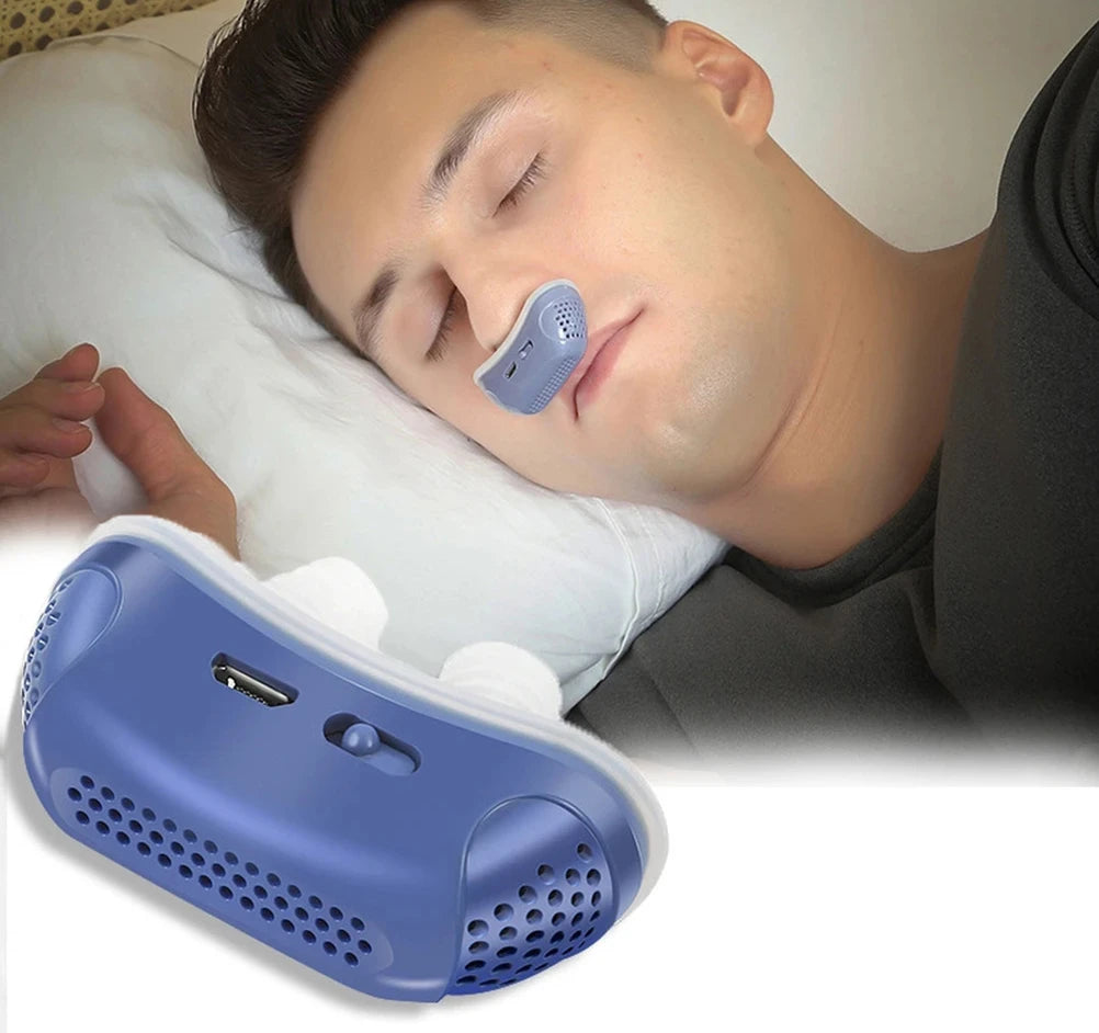 Micro Electric Snoring Device - EMS Pulse Rechargeable Aid