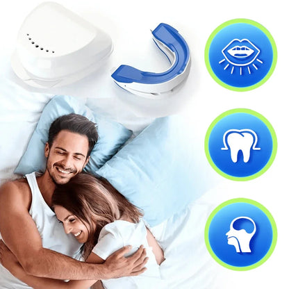 Anti-Snoring Mouthpiece - Adjustable Jaw & Custom Fit Guard