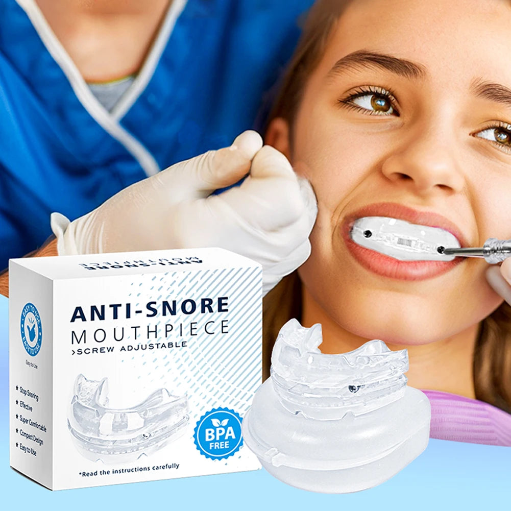 Anti Snoring Mouth Guard – Adjustable Snore Device for Sleep