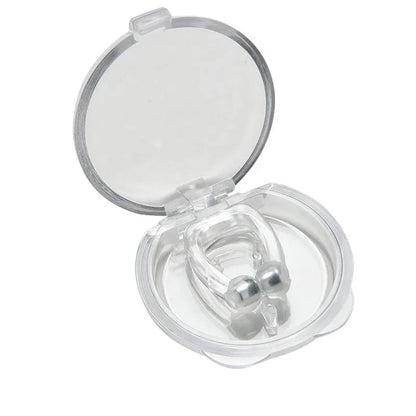 Magnetic Anti Snoring Nose Clip - Comfortable Silicone Sleep Aid