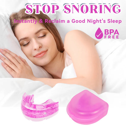 Anti Snore Mouth Guard for Bruxism and Sleep Apnea Relief