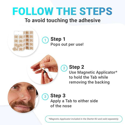 Magnetic Nasal Dilator Kit: Boost Breathing & Reduce Snoring