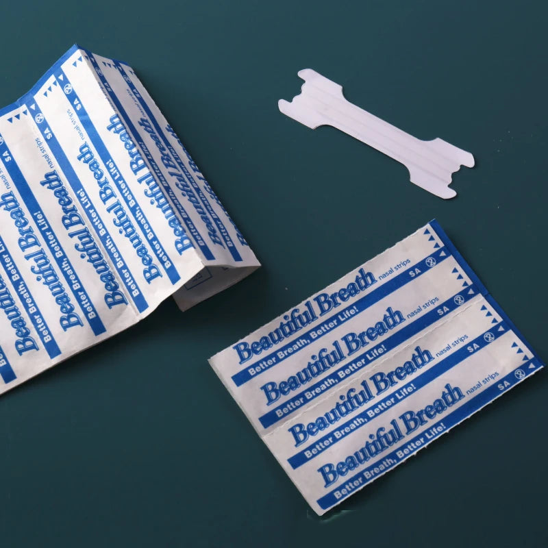 Transparent Nasal Strips - Stop Snoring Aid for Better Sleep