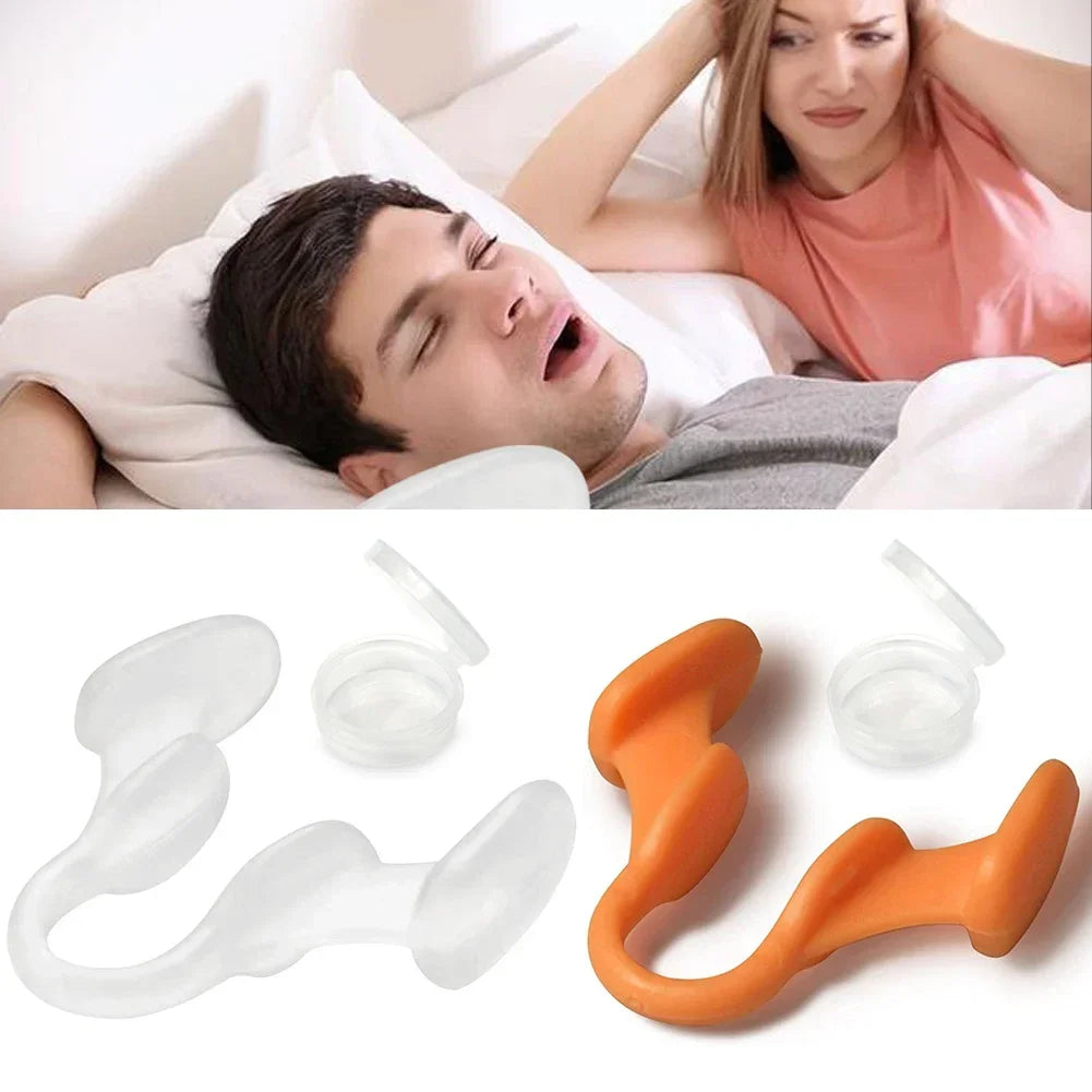 Anti Snoring Nose Clip - Silicone Nasal Dilator for Easy Breathing