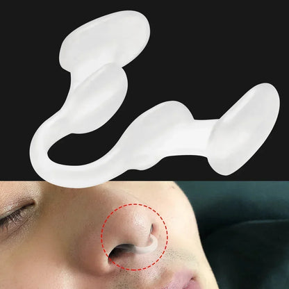 Anti Snoring Nose Clip - Silicone Nasal Dilator for Easy Breathing
