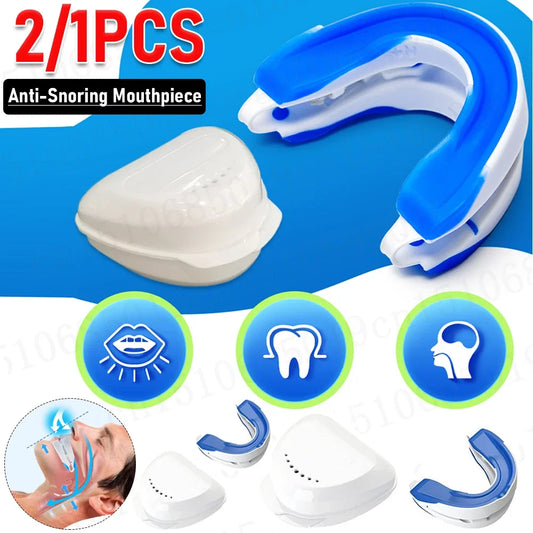Anti-Snoring Mouthpiece - Adjustable Jaw & Custom Fit Guard
