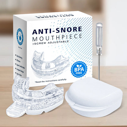 Anti Snoring Mouth Guard – Adjustable Snore Device for Sleep