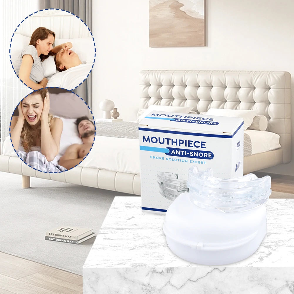 Anti Snoring Mouth Guard for Better Sleep - Snore Solution Device