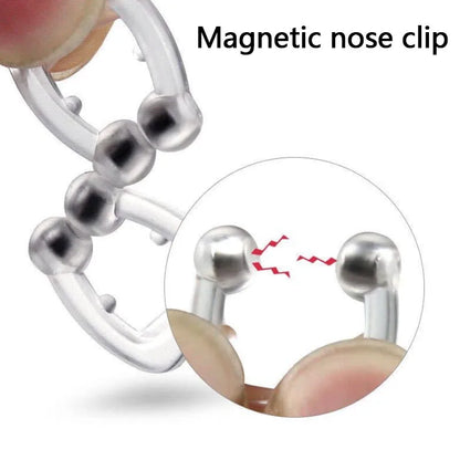 Magnetic Anti Snoring Nose Clip - Comfortable Silicone Sleep Aid