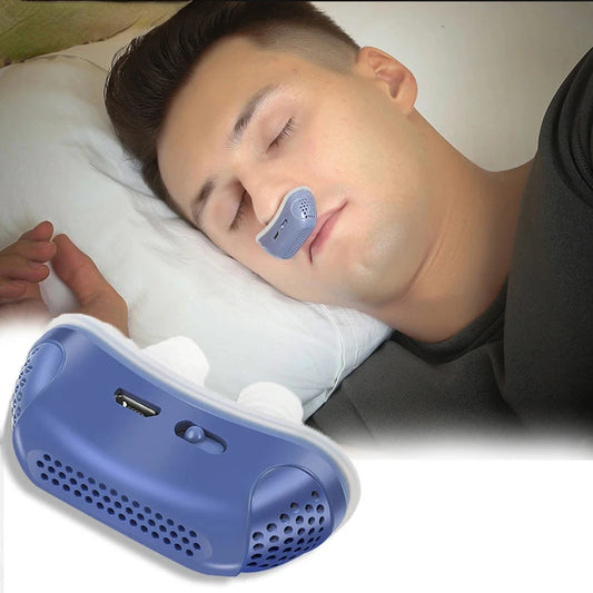 Micro Electric Snoring Device - EMS Pulse Rechargeable Aid