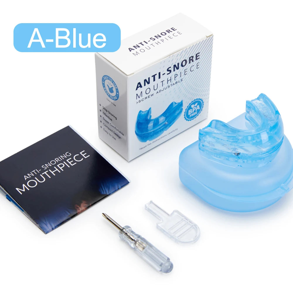 Adjustable Anti-Snoring Mouth Guard - Improve Sleep Comfortably