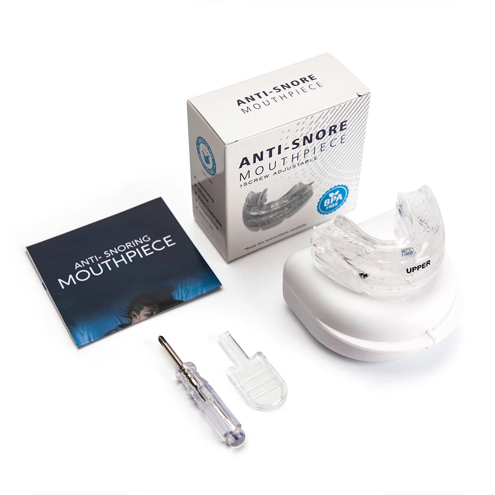 Adjustable Anti-Snoring Mouth Guard - Improve Sleep Comfortably