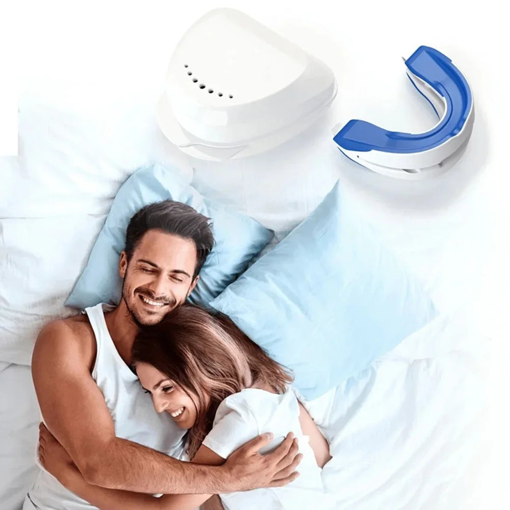 Anti-Snoring Mouthpiece - Adjustable Jaw & Custom Fit Guard