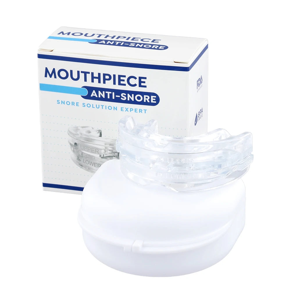 Anti Snoring Mouth Guard for Better Sleep - Snore Solution Device