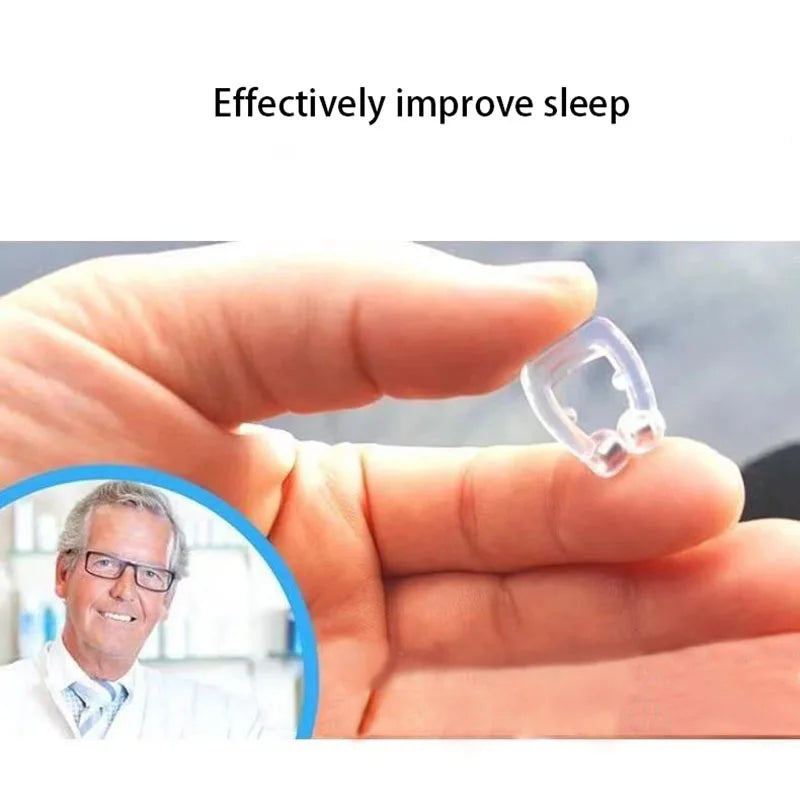Anti-Snoring Nose Clip - Sleep Aid & Snoring Prevention Solution