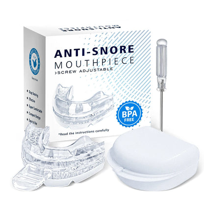 Anti Snoring Mouth Guard – Adjustable Snore Device for Sleep