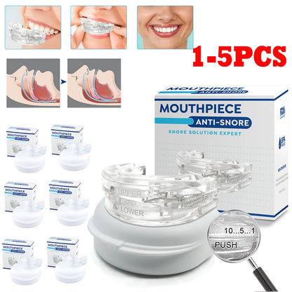 Anti Snoring Mouth Guard for Better Sleep - Snore Solution Device