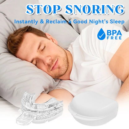 Anti Snoring Mouth Guard – Adjustable Snore Device for Sleep